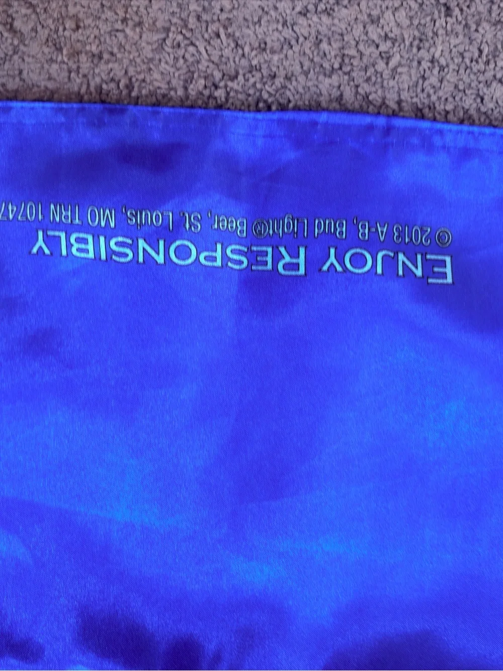Bud Light Super Bowl XLVIII Flag -Seahawks Win! 36x60